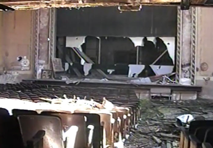 Wakefield Theatre - Screen Cap From Youtube (newer photo)